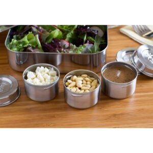 lunchbots, stainless steel lunchbox, bento, plastic free, low tox, detox